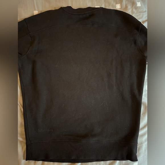 Lululemon oversized crew *wordmark blk sweatshirt - Picture 8 of 8